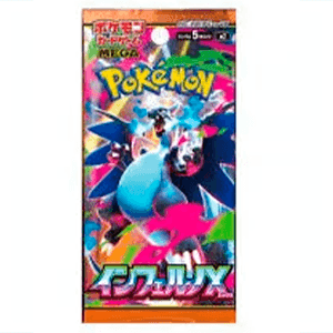 Sobre de Cartas Pokemon M2 Mega Inferno X Booster (Japones)