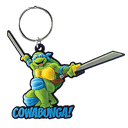 Llavero Tortugas Ninja Leonardo Soft Touch PVC