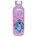 Botella de aluminio Disney Stitch color rosa de 740 ml