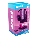 Soporte para auriculares, mando y dispositivo movil con iluminacion Fortnite