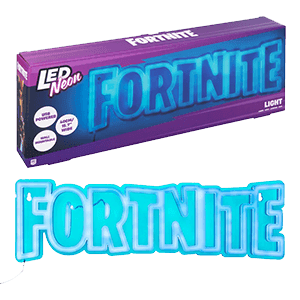 Iluminacion de pared Fortnite LED Neon de 40 cm