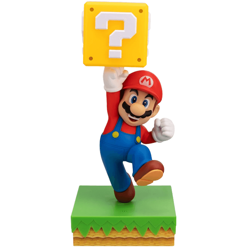 Lampara Super Mario Diorama Light de 35 cm