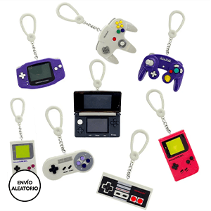 Colgante para Mochilas Nintendo Console Backpack Buddies (surtido)