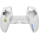 Funda Silicona Blanca Real Madrid para Dualsense