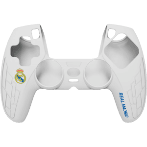 Funda Silicona Blanca Real Madrid para Dualsense
