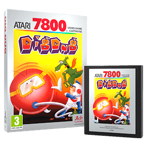 Cartucho Atari 7800 Dig Dug