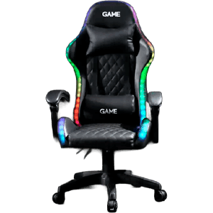 GAME GT1 RGB Negro - Silla Gaming (REACONDICIONADO)