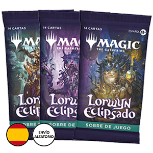 Sobre de cartas Magic: The Gathering Lorwyn Eclipsed Play Booster (Castellano)