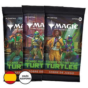 Sobre de cartas Magic: The Gathering Teenage Mutant Ninja Turtles Play Booster (Castellano)