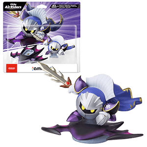 Figura amiibo Meta Knight y Shadow Star - Colección Kirby Air Riders