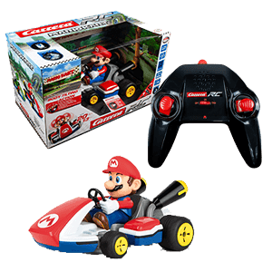Coche de Radiocontrol Mario Kart 1:16 Mario (con sonido) (2.4Ghz, batería LiFePo+cargador)