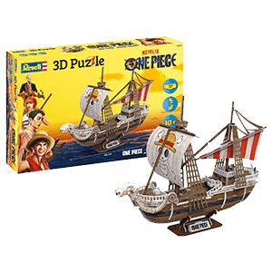 Puzzle 3D One Piece Flying Lamb Going Merry (112 piezas)