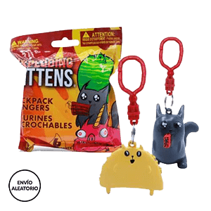 Figura Exploding Kittens para Mochilas y bolsos (surtido)