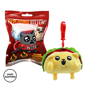 Peluche de Exploding Kittens para Mochilas y bolsos (surtido)