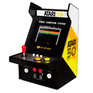 Consola Retro Arcade Micro player Pro de 6,7" Atari (incluye 100 juegos) (REACONDICIONADO)