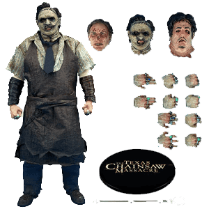 Figura Texas Chainsaw Massacre (2003) Action figure 1/12 Leatherface de 17 cm
