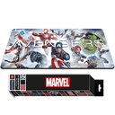 Alfombrilla XL Marvel Avengers 80 x 35 cm (REACONDICIONADO)