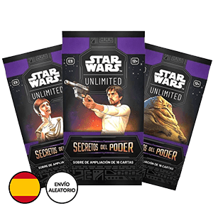 Sobre de cartas Star Wars Unlimited: Secretos del Poder (Castellano)