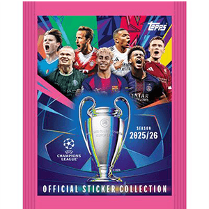 Sobre de cromos UCL 2025-2026