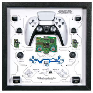 Cuadro Nostalgia GAME PS5 DualSense 5 Controller 32x42