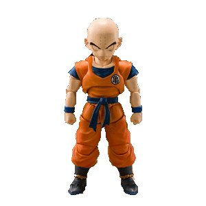 Figura Dragon Ball Z S.H. Figuarts Action Figure Krillin-Earth´s Strongest Man de 12 cm