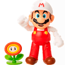 Figura Super Mario Bros: Mario Fuego 10cm (REACONDICIONADO)
