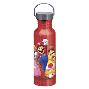 Botella de aluminio con asa Super Mario de 800 ml (REACONDICIONADO)