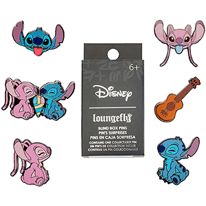 Pack de Pins Sorpresa Disney Stitch and Angel (REACONDICIONADO)