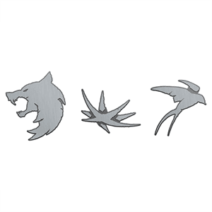 Set de 3 Pins The Witcher 3 (REACONDICIONADO)