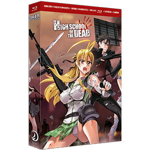 High School of the Dead Eps 1 a 12 + 1 OVA - Edición Coleccionista A4
