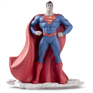 Figura de porcelana Lladró hecha a mano Superman De 46 Cm