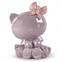 Figura de porcelana Lladró hecha a mano Hello Kitty De 23 Cm