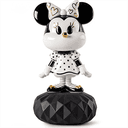 Figura de porcelana Lladró hecha a mano Minnie (Blanco y Negro) De 31 Cm