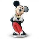 Figura de porcelana Lladró hecha a mano Mickey Mouse De 18 Cm