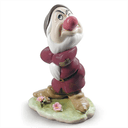Figura de porcelana Lladró hecha a mano Enanito Gruñón De 13 Cm