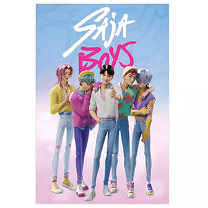 Kpop Demon Hunters Maxi Póster Saja Boys 61 X 91.5 Cm