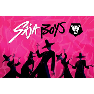 Kpop Demon Hunters Maxi Póster Saja Boys (Siluetas) 61 X 91.5 Cm