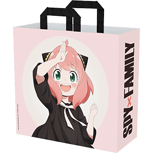 Bolsa de rafia Spy Family Pink