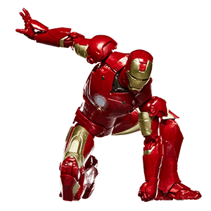 Figura Marvel Legends Series Iron Man Mark III de 15 cm