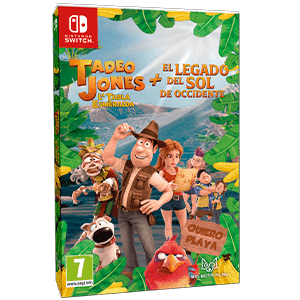 Tadeo Jones 3 La Tabla Esmeralda + El Legado del Sol de Occidente Nintendo Switch