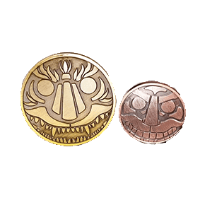 BEAST - Enconos Metálicos (Monedas)
