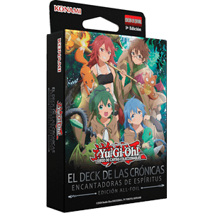 Barajas Yu-Gi-Oh! JCC: El Deck de las Crónicas Encantadoras de Espíritus Edición All-Foil