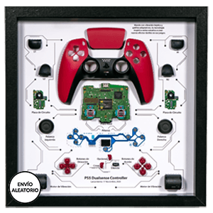 Cuadro Nostalgia GAME PS5 DualSense 5 Controller Color Mix 33x33