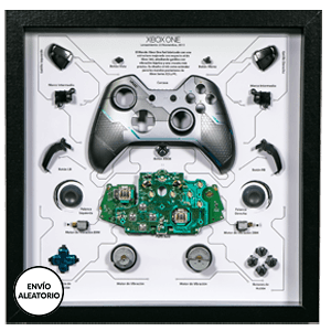 Cuadro Nostalgia GAME Xbox One Controller Color Mix 32x42