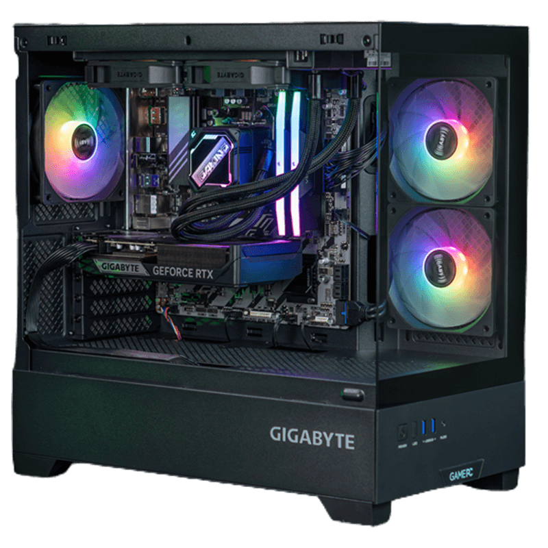GamePc Gigabyte Edit. Aorus R766C Ryzen 5-7600X/32Gb/1Tb/Amd RX 9060XT-16Gb/Windows 11 Preinstalado sin licencia - Sobremesa Ga