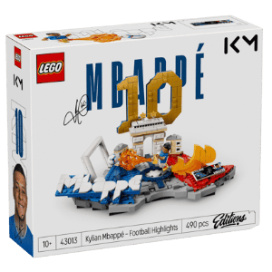 LEGO Editions Football Kylian Mbappé: Fenómenos del Fútbol 43013