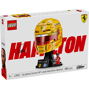 LEGO Editions Formula 1 Scuderia Ferrari HP: Casco de Lewis Hamilton 43022