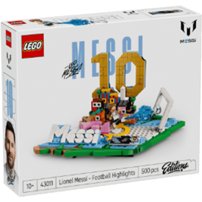 LEGO Editions Football Lionel Messi: Fenómenos del Fútbol 43011