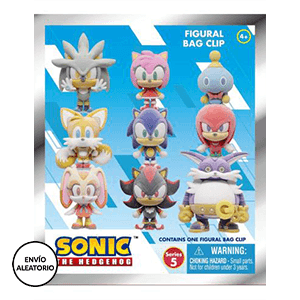 Colgante 3D Sonic series 5 para Mochilas y bolsos (surtido)