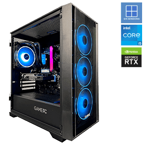 GAMEPC 26550A - i5-12400F - RTX 3050 - 16GB - 1TB SSD - Ordenador Sobremesa Gaming